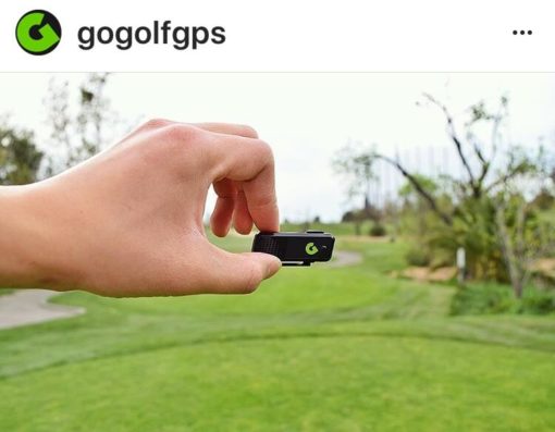 GoGolf GPS in hand | Golf Verified